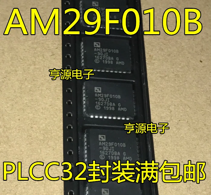 10 шт., новая стандартная деталь, AM29F010, чипсет PLCC32, оригинальный чипсет IC, оригинал