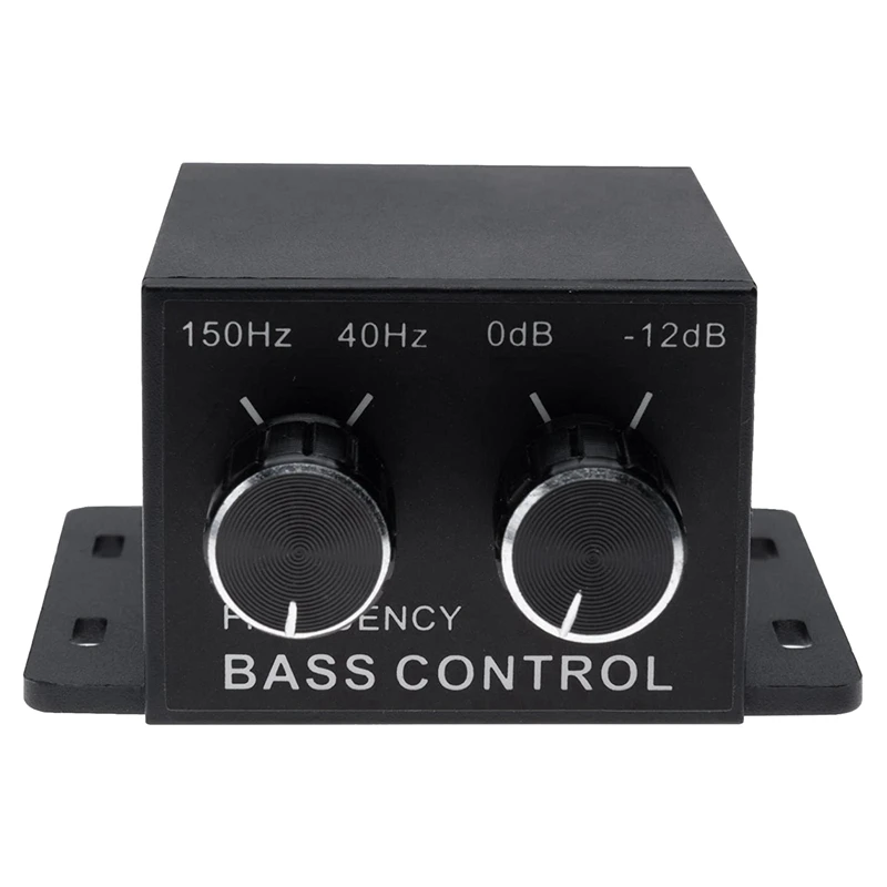 

2X Universal Car Audio Amplifier Bass RCA Level Remote Volume Control Knob,It Is Suitable For Most Of The Cars