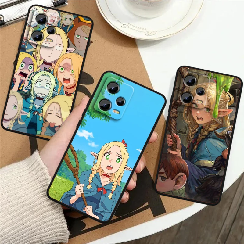 Чехол для телефона с изображением вкусных в подземелье из аниме Xiaomi Redmi Note 13 12R 12 12S