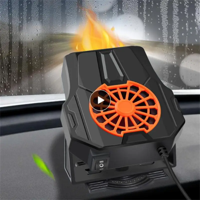

Portable Electric Cooling Heating Fan 12v/24v Car Windshield Fast Heating Defrost Defogger High-power Car Heater Multifunctional