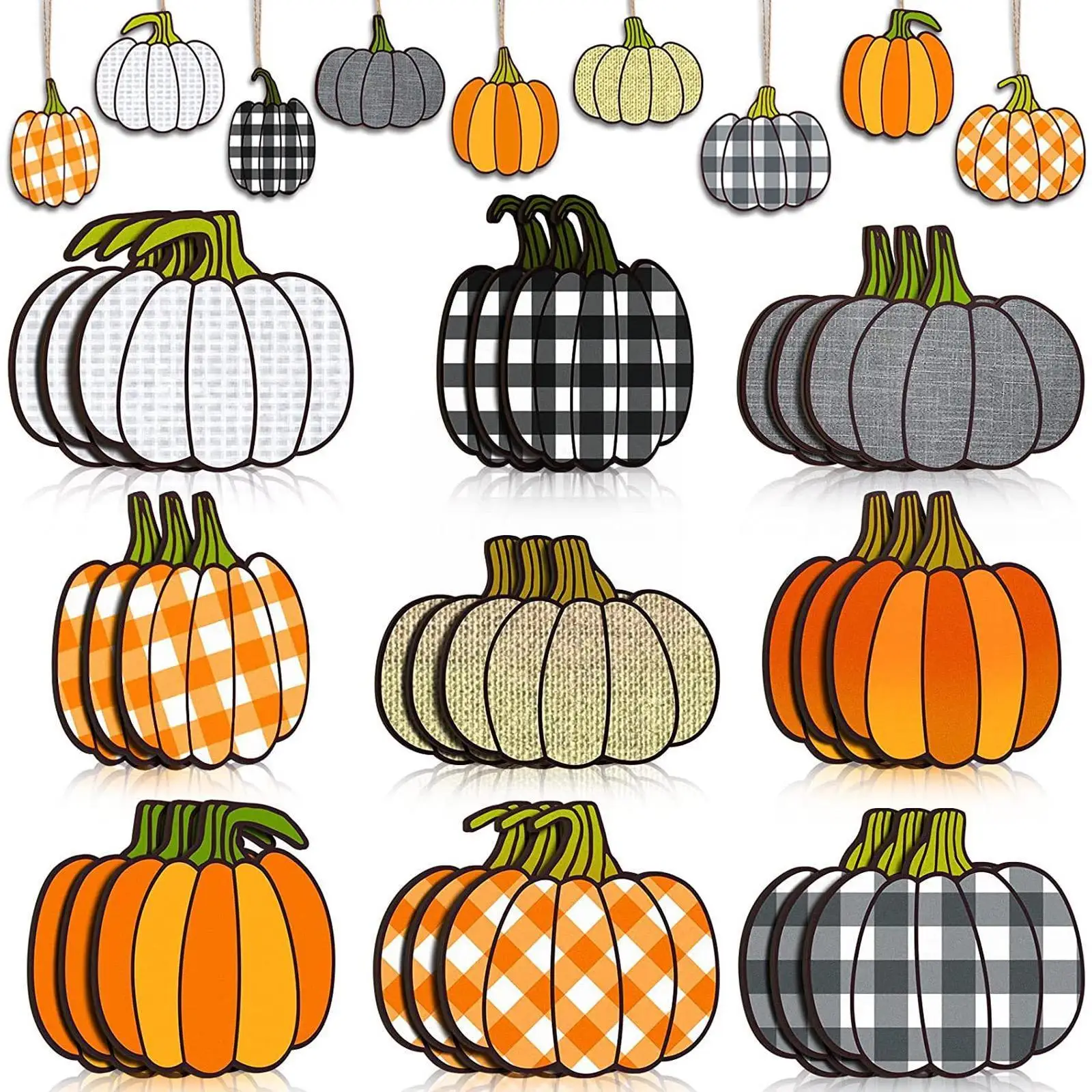 

Деревянная подвеска в виде тыквы, осенняя тыква в стиле буйвола, подвесные украшения для фотографий T9W8