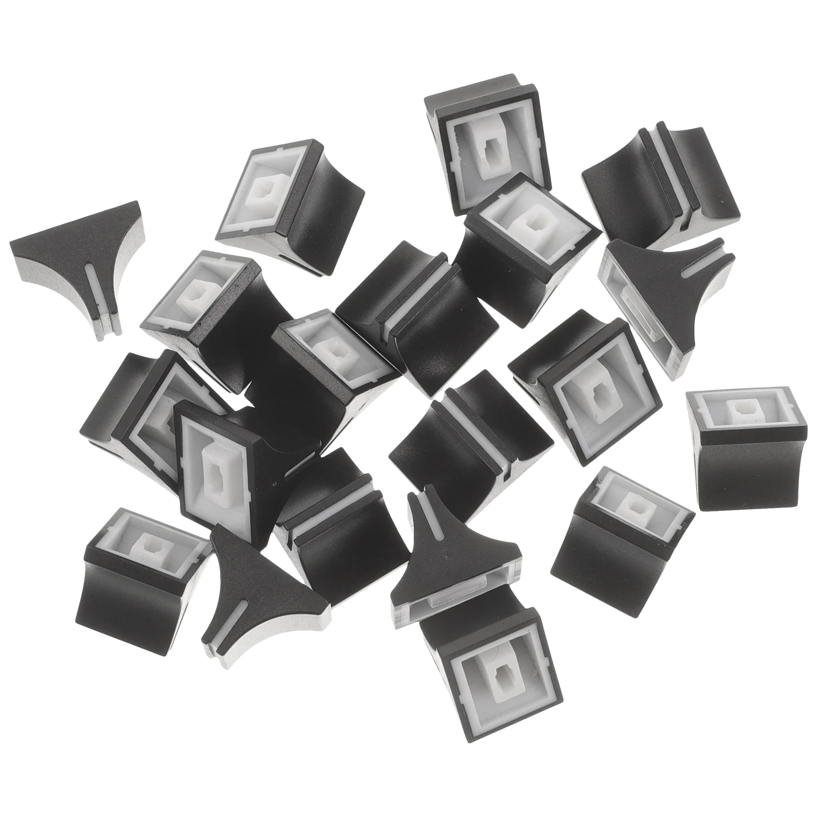 20 шт. двухтактная крышка миксера слайдер ручки фейдера колпачки для кнопок