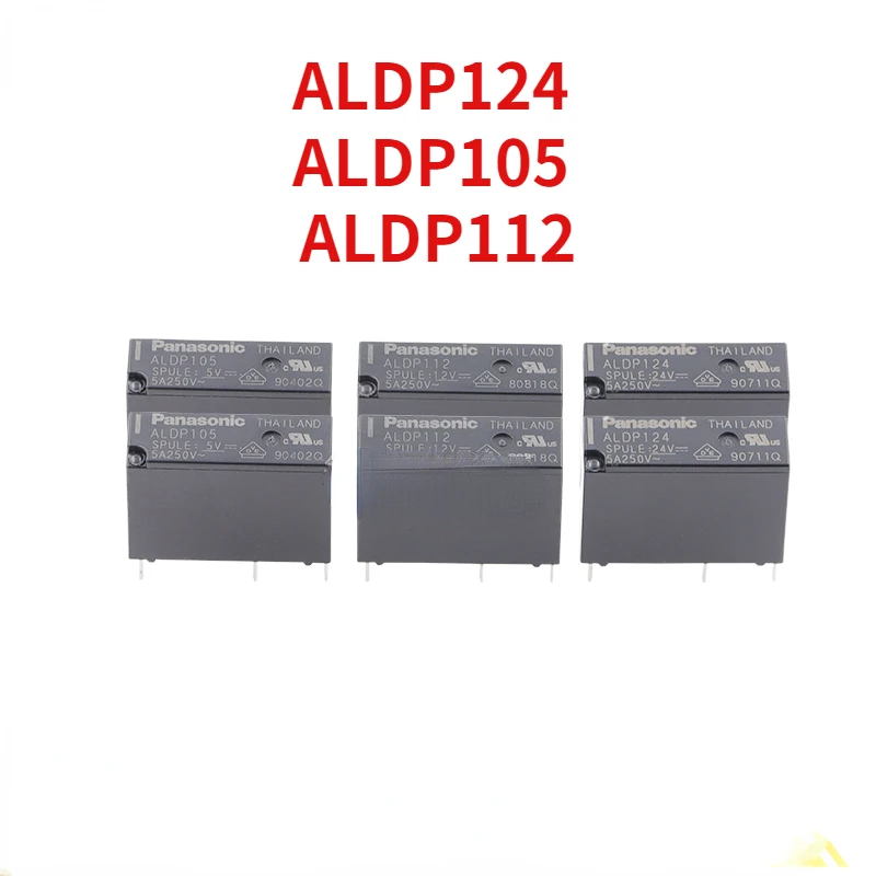 Реле ALDP124 ALDP105 ALDP112 ALDP124W 112 105 4 фута 5 A 12 В 24 в постоянного тока автомобильные