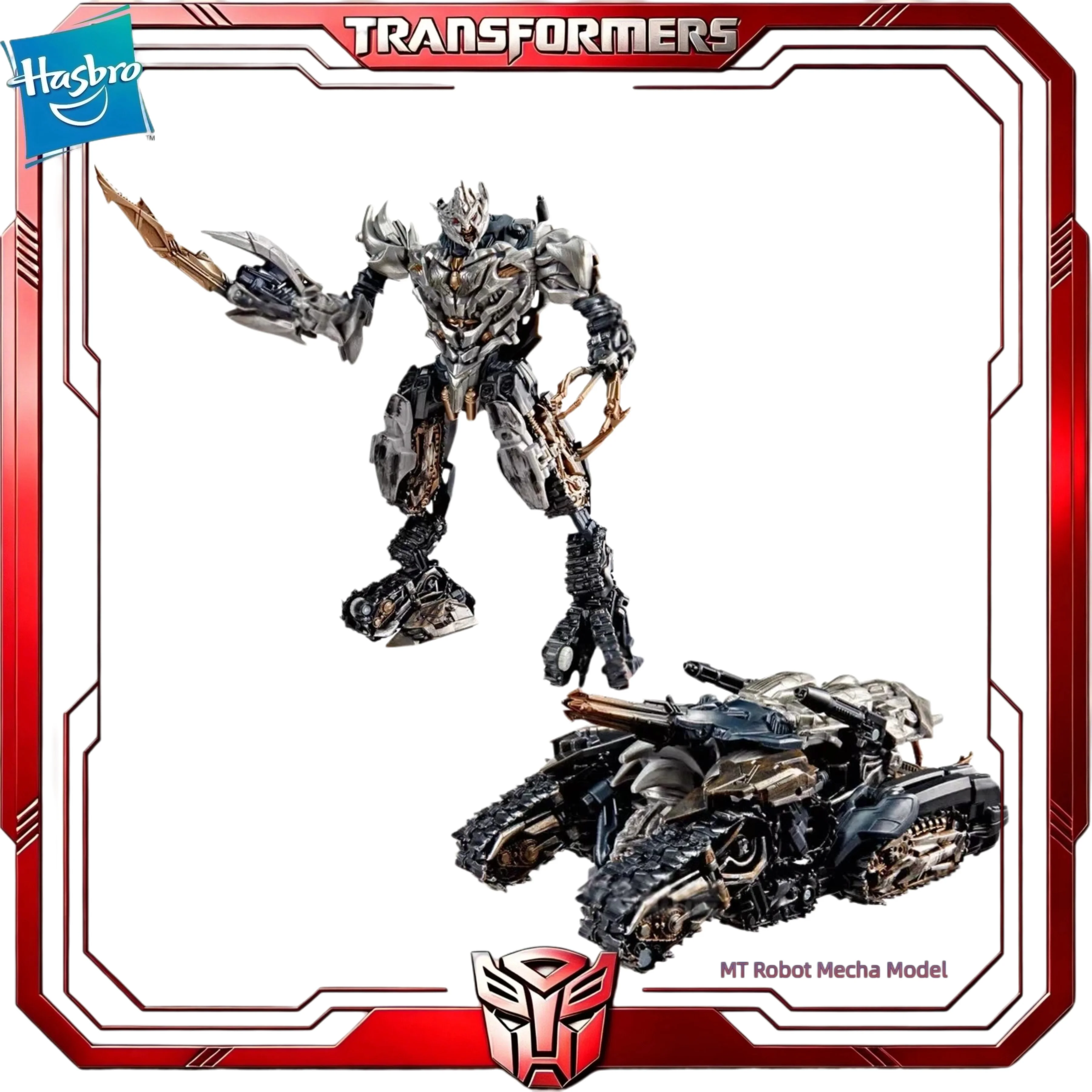 Фото В наличии официальный набор фигурок Hasbro Transformers Studio Series ROTF The Fallen Megatron Soundwave (3 шт.) в подарок. №3