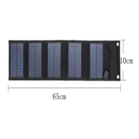 solar panel portable solar power pack solar panel solar folding pack mobile phone charging bank 5v15w