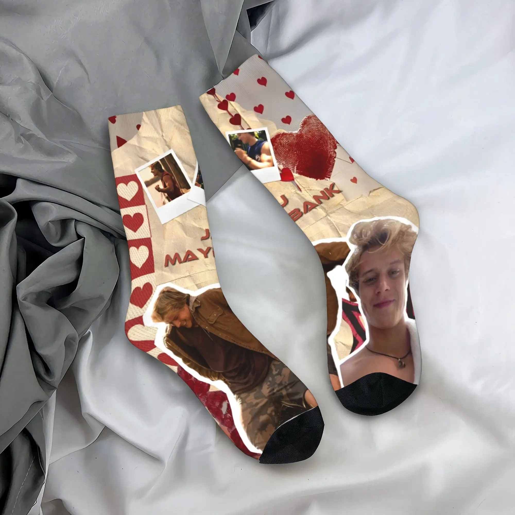 Мужчины Женщины JJ Maybank Rudy Pankow Носки Дышащие модные носки Сюрприз Идея подарка