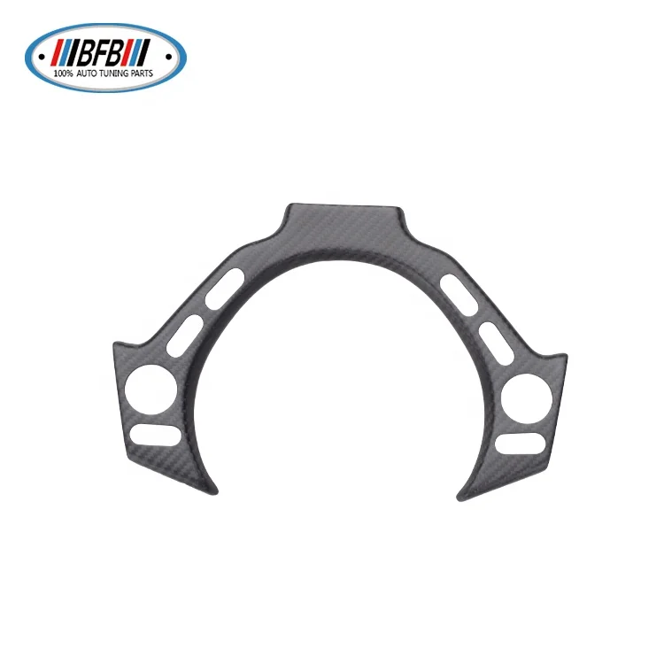 Матовое сухое углеродное волокно внутренняя отделка рулевого колеса