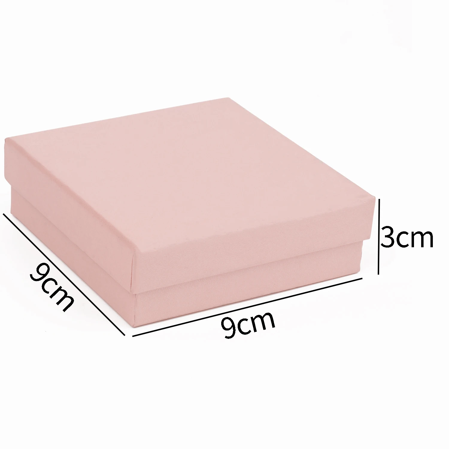 

1 шт. розовый тонкий ящик из крафт-бумаги, подарочная упаковка для ювелирных изделий, коробки для поздравительных открыток, ожерелье, браслет, упаковочная коробка, аксессуары