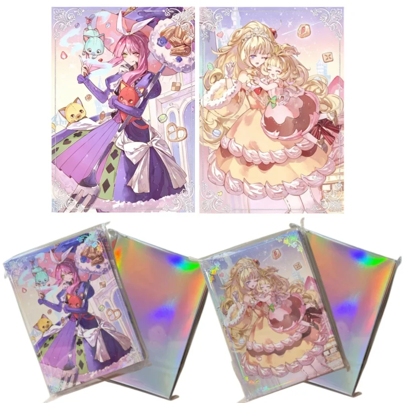 Фото 63x90мм Yu-Gi-Oh! Картхолдер Madolche Puddingcess Chocolat-a-la-Mode, футляр для коллекционных карт Madolche Magileine TCG OCG WS №1