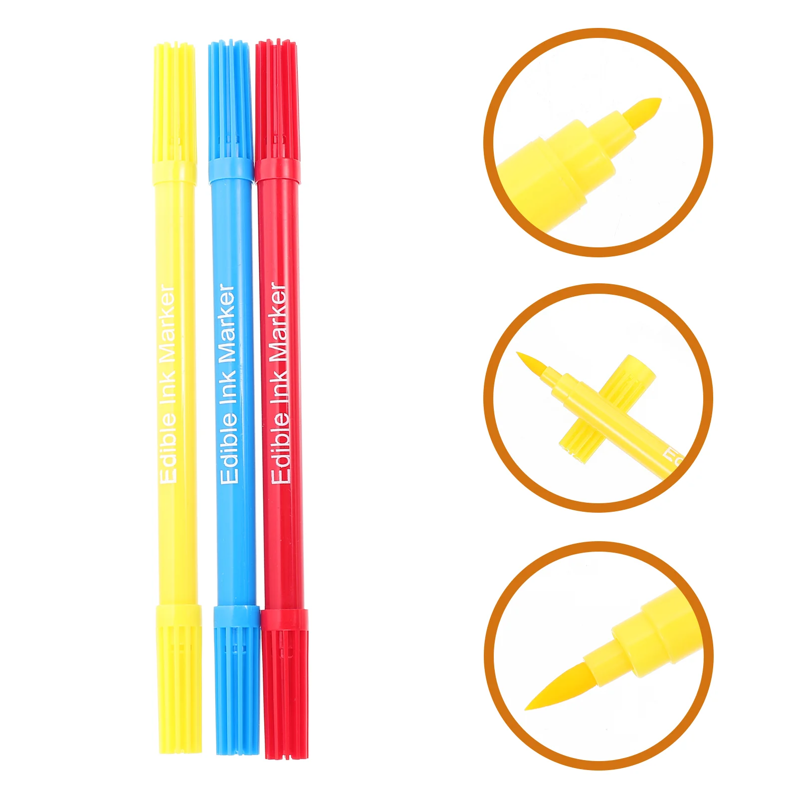 

Edible Markers Pens Decorating Pen Coloring Baking Tip Marker Cookie Dual Grade Ink Colorful Cake Painting Writers Supplies Tool