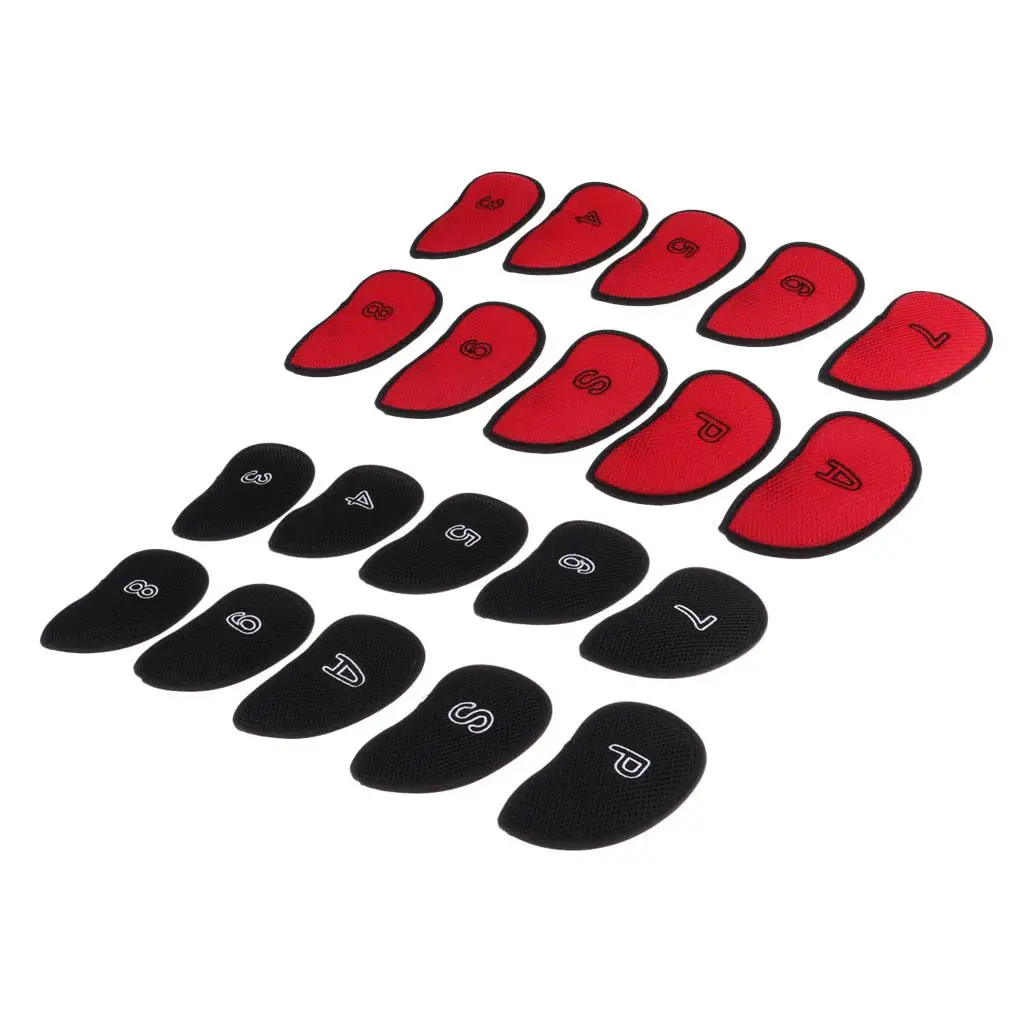 1 комплект полиэстеровый чехол для головы клюшки гольфа клиновой железный рукав /