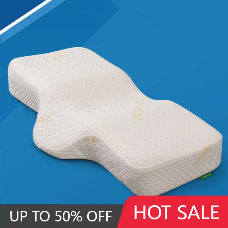 

Women Neck Pain Neck Long Sleeping Bedroom Aesthetic Cushion Pillow Bedroom Orthopedic Almohada Memory Foam Household Items