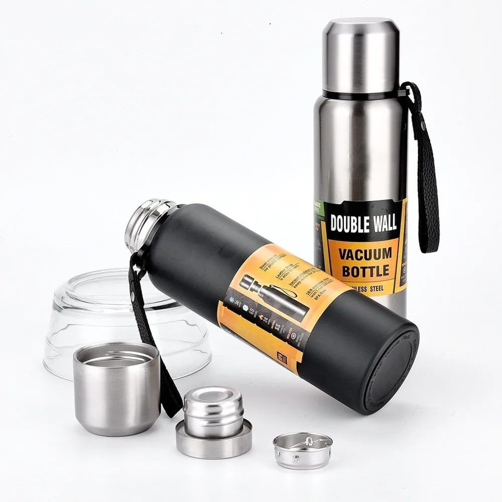 

24 Hours Stainless 1000ml Thermal Bottles Double Wall