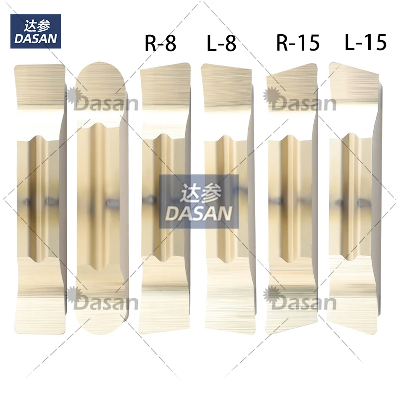

Наборы твердосплавных вставок для резки канавок MGGN/MRGN для обработки титановых сплавов