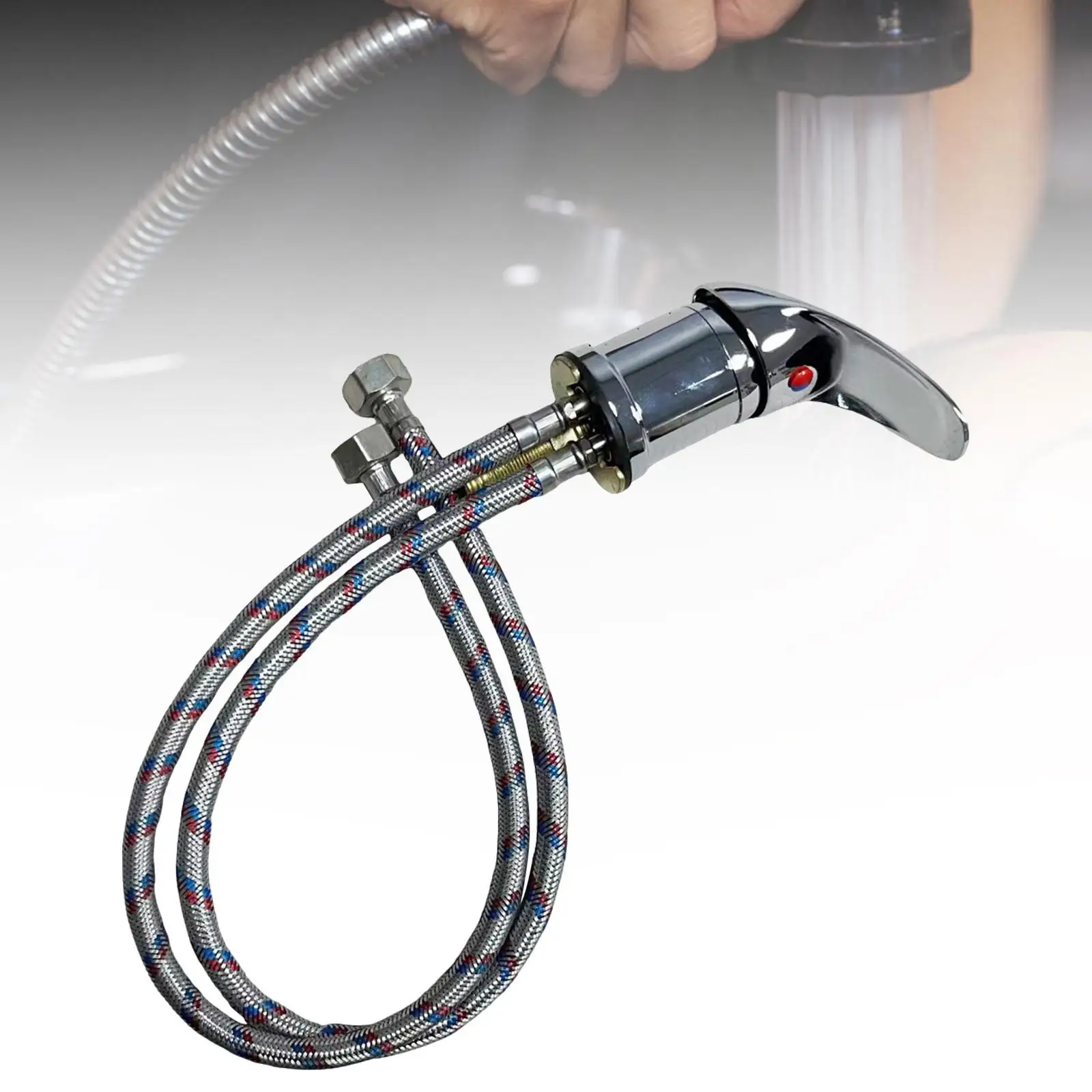 Смеситель с чашей для шампуня салонный кран раковины горячей и холодной воды