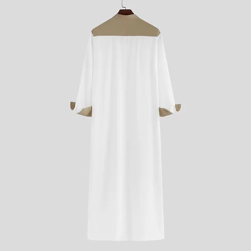 Мусульманский мужской халат длинная мужская одежда в арабском стиле Ближнего