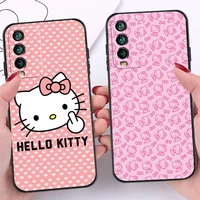 hello kitty 2022 cute phone cases for xiaomi redmi 9at 9 9t 9a 9c redmi note 9 9 pro 9s 9 pro 5g carcasa coque back cover funda