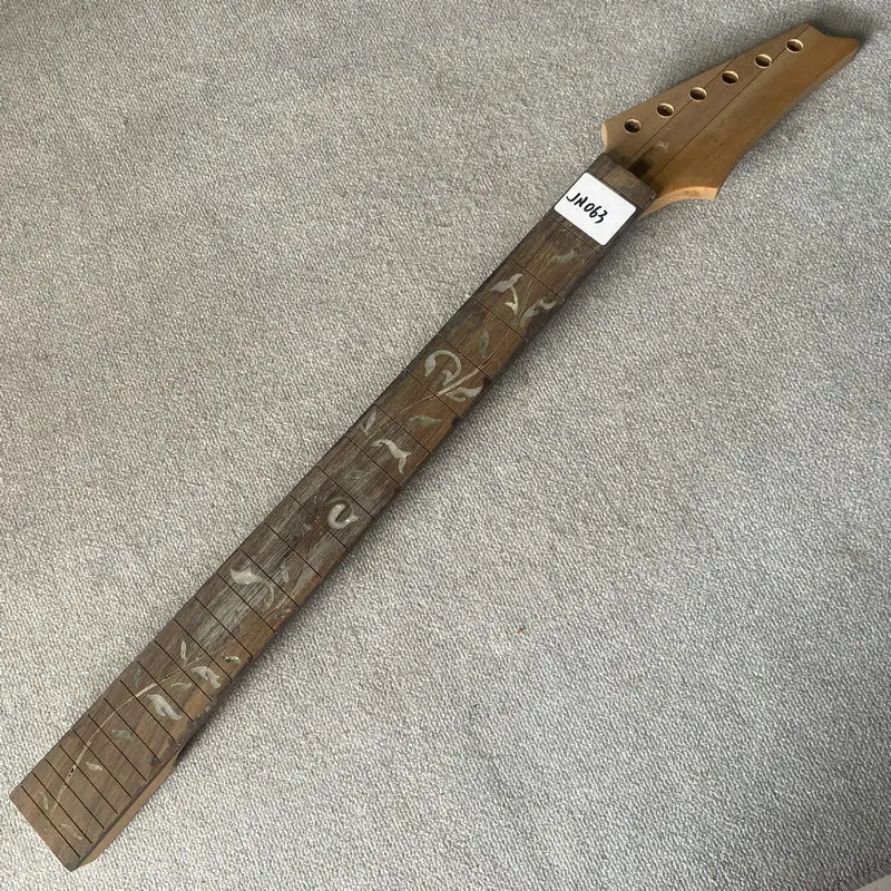 JN063 Floyd Rose Незаконченный 24 лада 5-слойное дерево Древо жизни 6 струн ST Гриф для