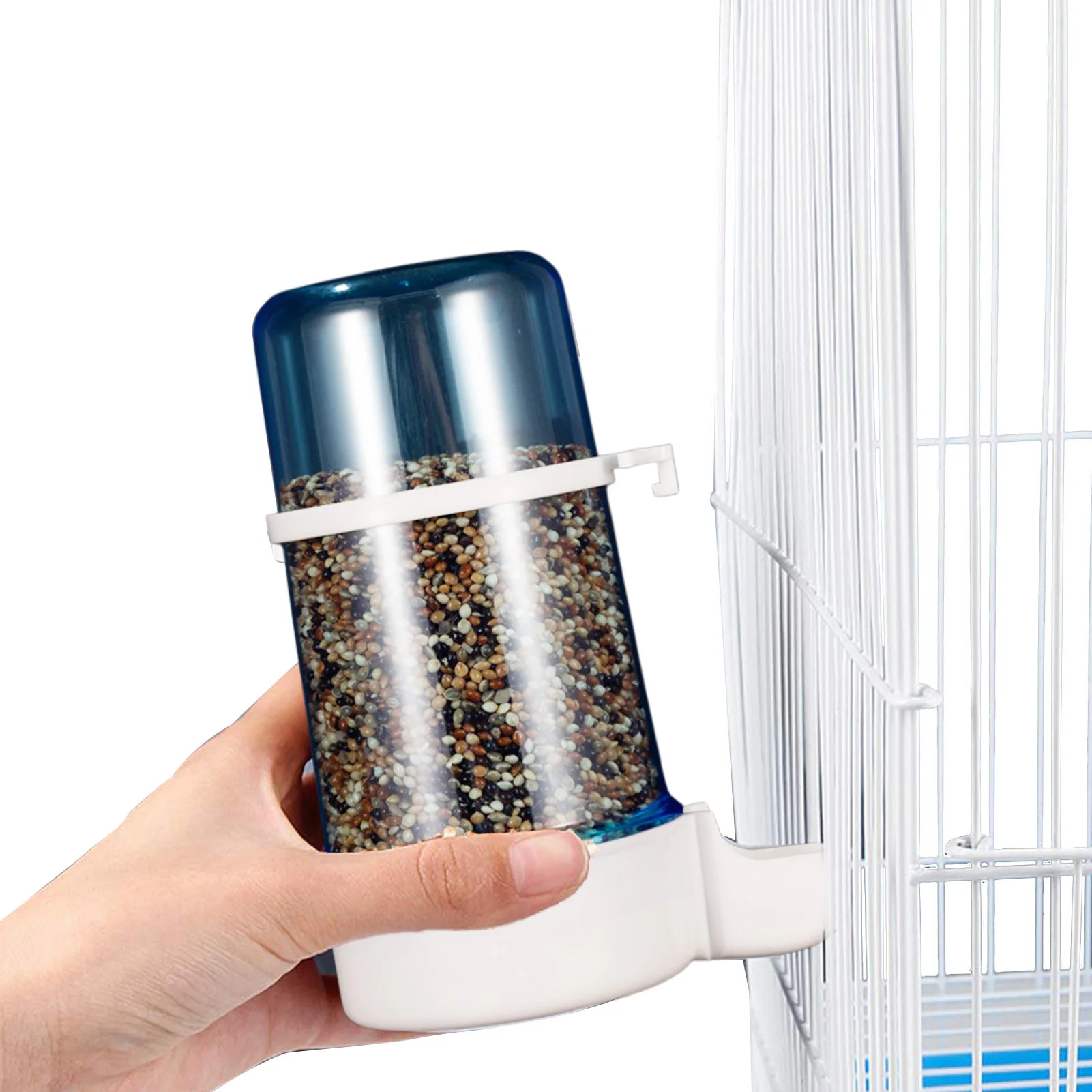 

Automatic Bird Feeder Bird Water Dispenser Sealed Design Bird Water Dispenser Pet Bird Water Feeder Bird Cage Accessories Birds