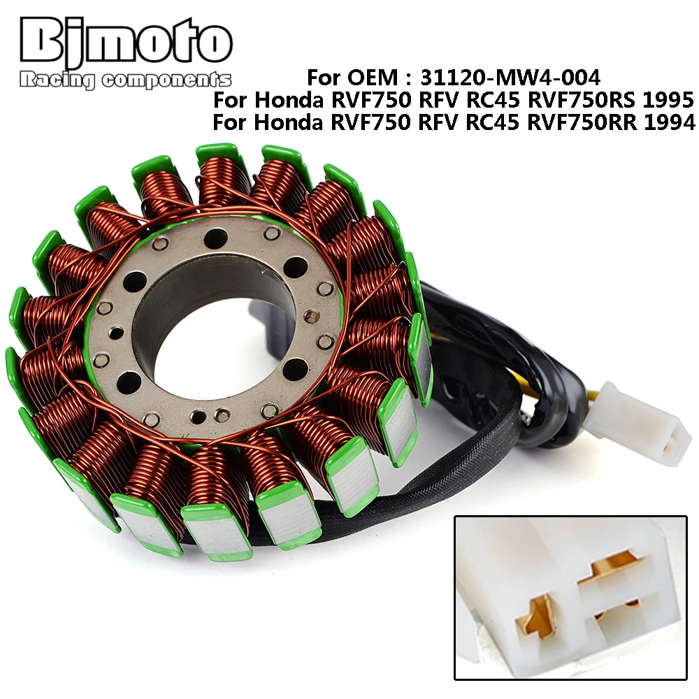 

Motorcycle Stator Coil For Honda RVF750 RFV RC45 RVF750RS 1995 RVF750RR 1994 31120-MW4-004