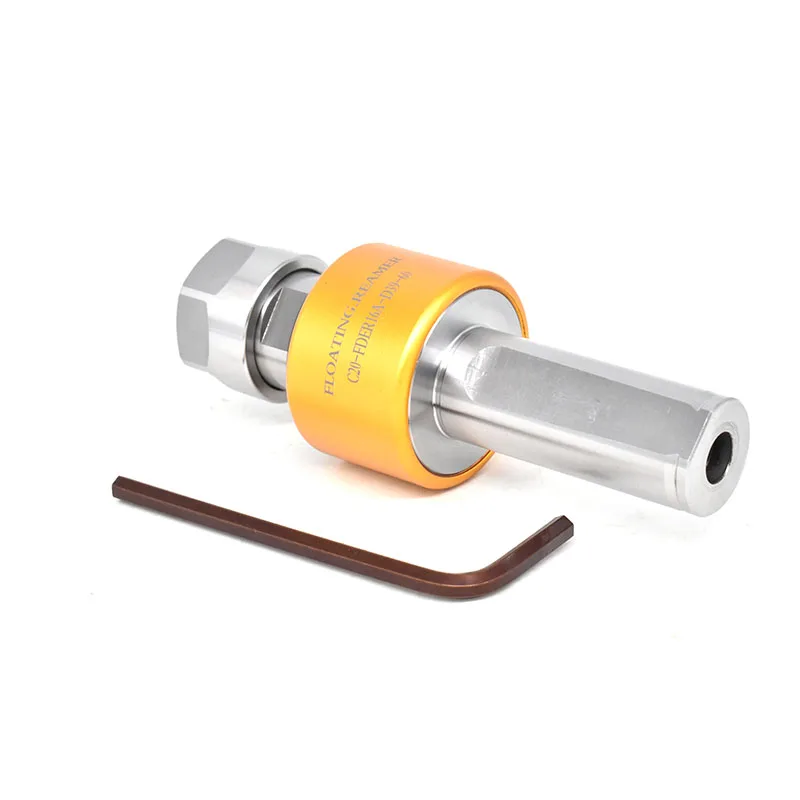 

Высокоточная радиальная плавающая развертка на 360 градусов C12 C16 C20 C25 FDER11A ER20 ER25 ER32 Регулируемый плавающий держатель инструмента