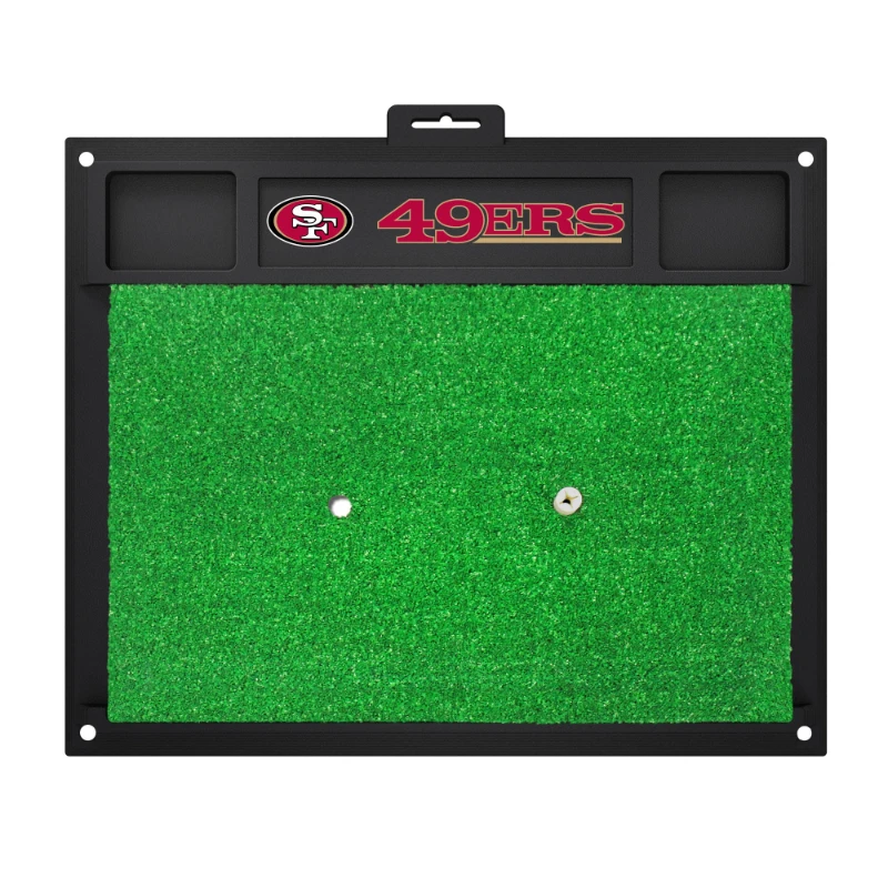 

NFL San Francisco 49ers Golf Hitting Mat, 20" x 17"