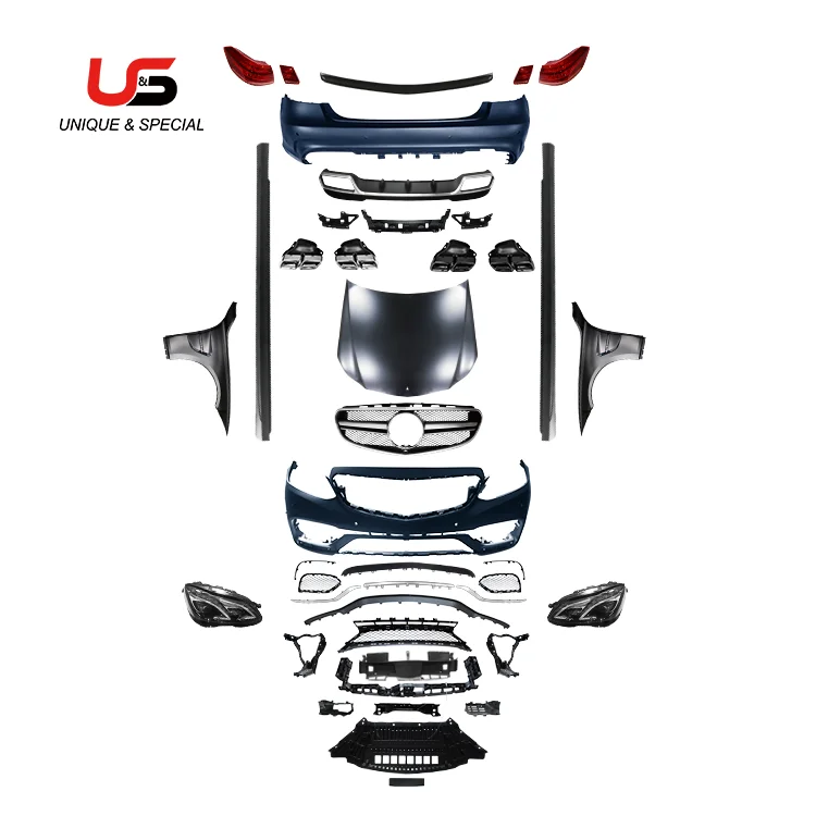 Авто автозапчасти E63 стиле для Mercedes-Benz W212 E klассе Amg Alt Bis Neu karosseries Kit