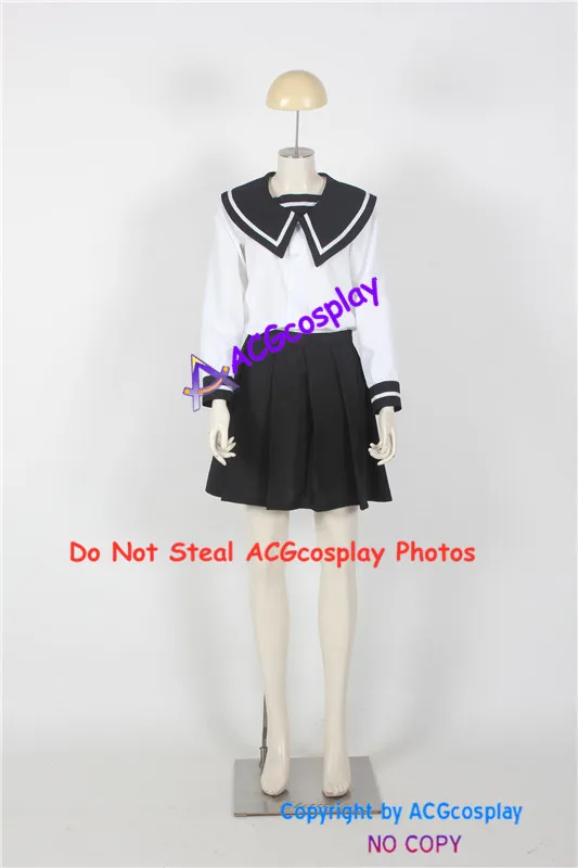 Фото Костюм для косплея Boogiepop Phantom Boogiepop от acgcosplay, включая эмблему и реквизит №3