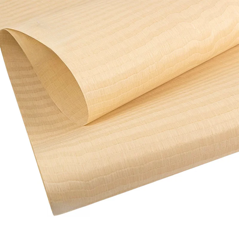 Восстановленный деревянный шпон с фигурным инжиром. Зерно E.V. флисовая подложка