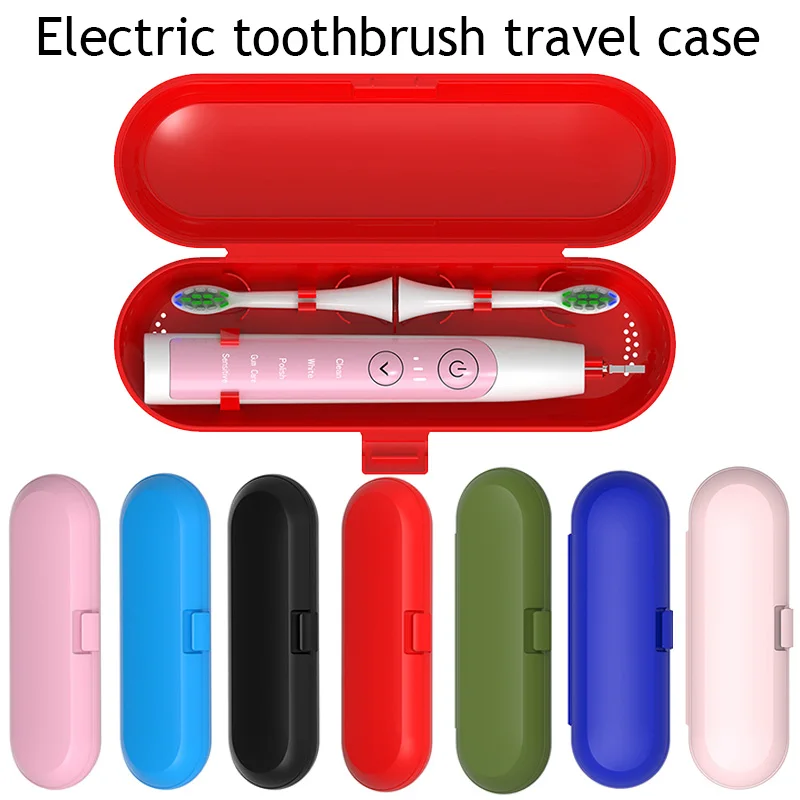 

Portable Electric Toothbrush Travel Box Toothpaste Handle Holder Storage Case Outdoor Toothbrush Cover Bathroom Organizer Case