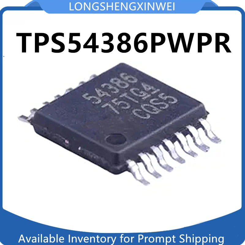 

1PCS New TPS54386PWPR Screen Printed 54386 Patch HTSSOP14 Switch Regulator IC
