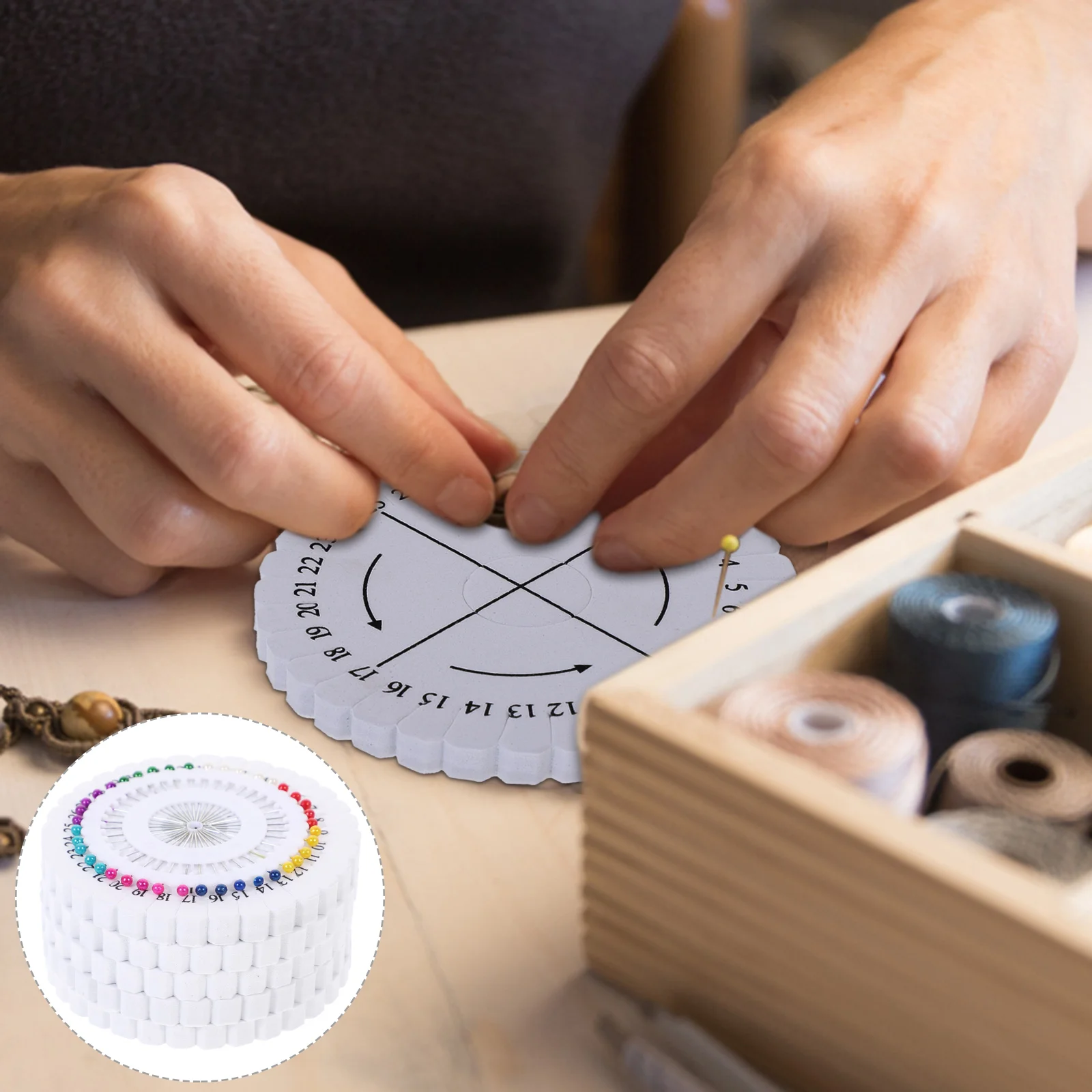 Тканая позиционирующая доска Kumihimo диск для бисероплетения шнур сделай сам