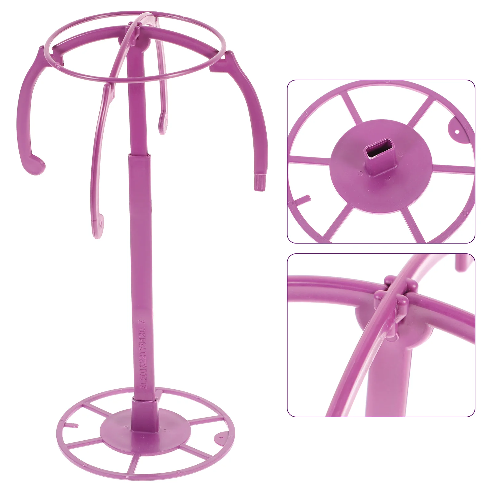 

Stand Display Holder Head Portable Hanger Dryer Mannequin Rack Tripod Travel Hat Short Hair Cap Hanging Folding Collapsible