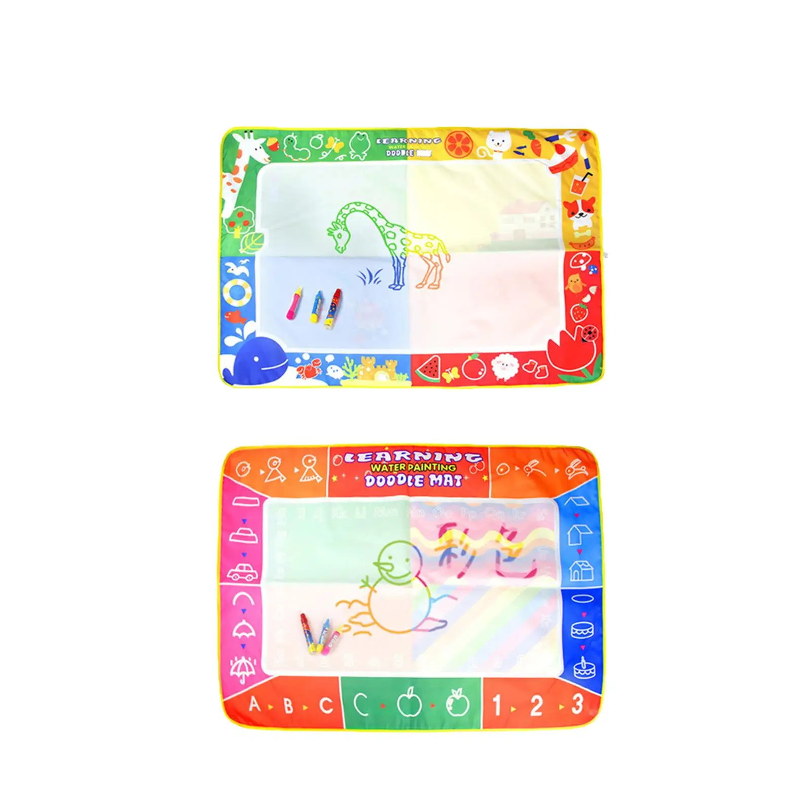 

Water Doodle Mat Painting Writing Doodle Board Water Drawing Mat for Chriatmas Present Educational Toy Birthday Gifts Girls Boys