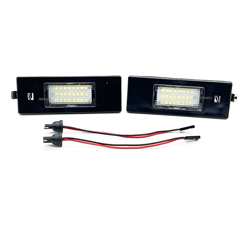 Фото 2 шт. для BMW E81 E87 E63 E64 F20 F12 F13 Z4 E85 E86 E89 K48 F06 для MINI R55 R55N R60 R61 светодиодная лампа освещения номерного знака №3