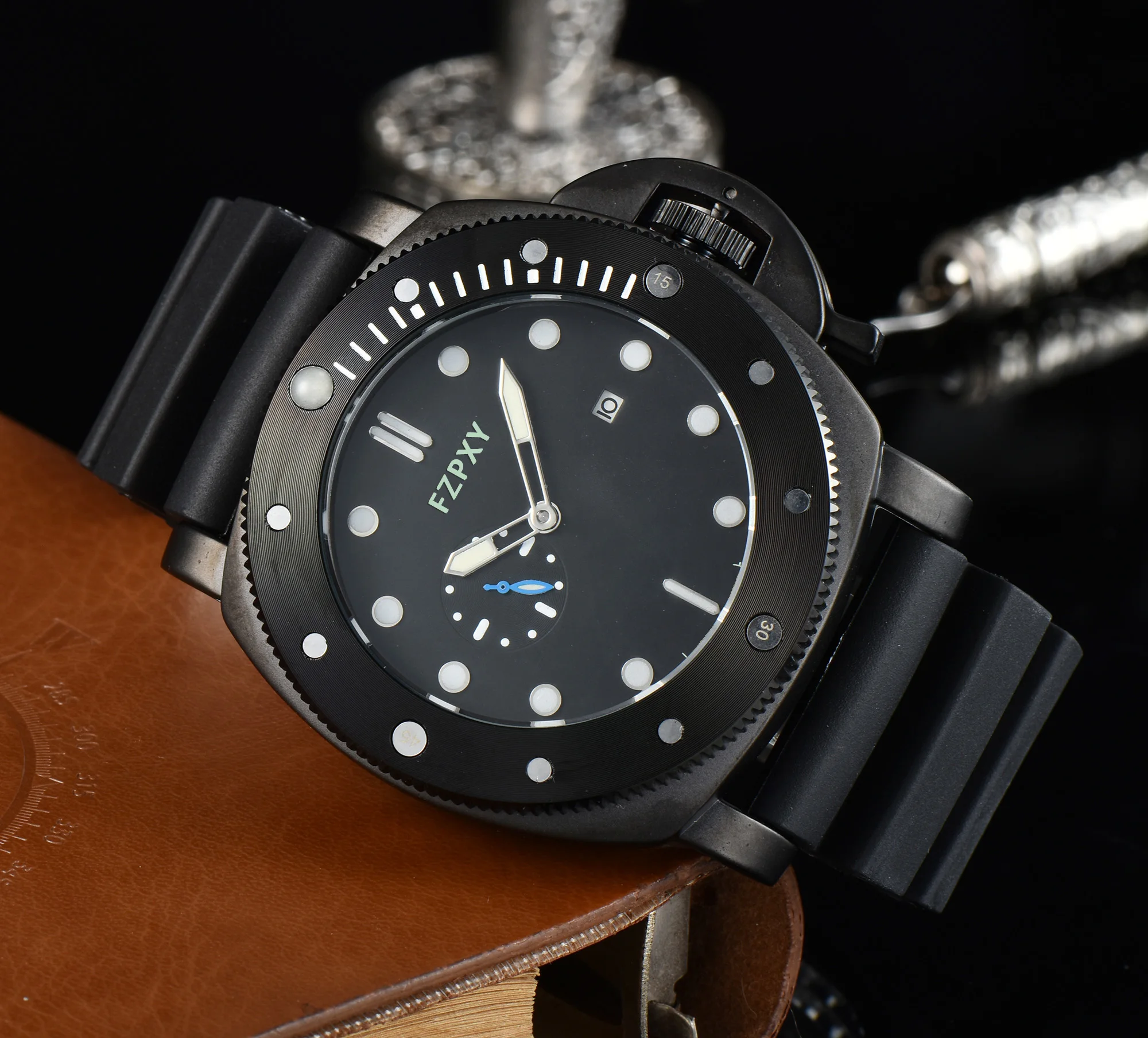 

Роскошные Брендовые мужские часы PA109, автоматические механические наручные часы-скелетоны, классические повседневные часы для мужчин, мужс...