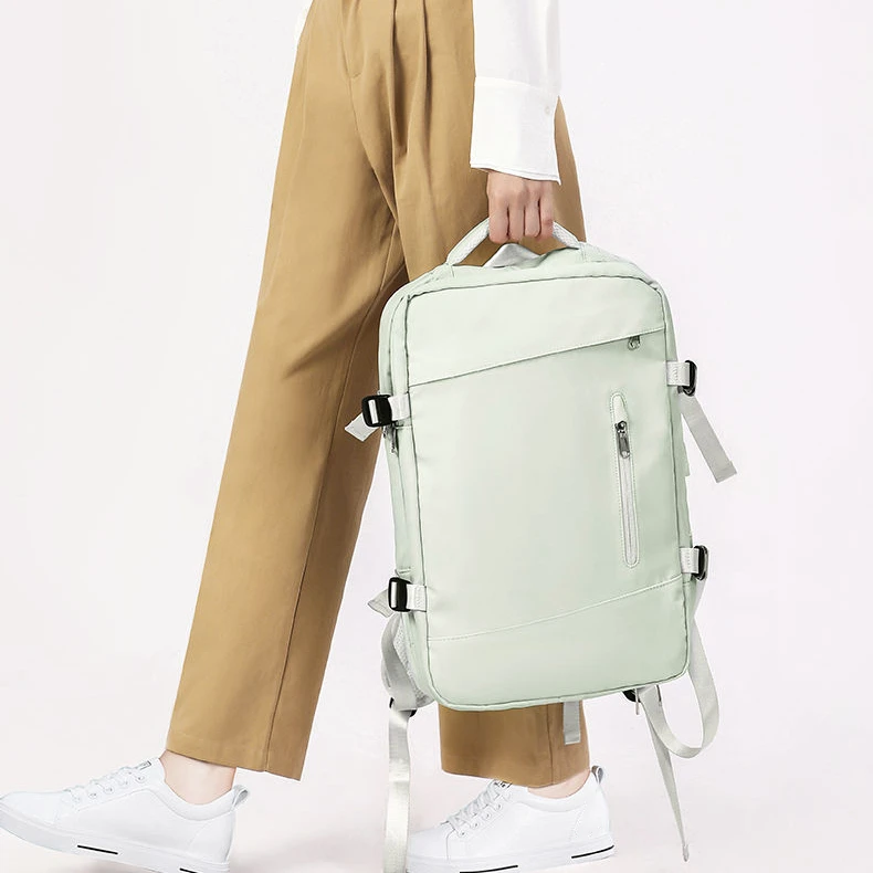 

Women Large Luggage Bags Extendible Travel Backpack Unisex Laptop Bag Men's Students Business Trip USB Charge Mochila