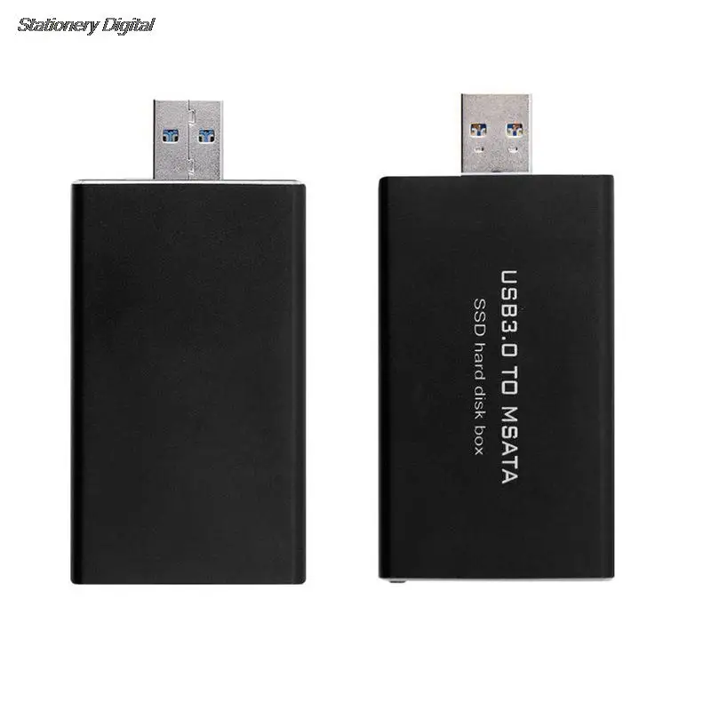 

5Gbps MSATA to USB USB 3.0 to mSATA SSD Enclosure USB3.0 to mSATA Case Hard Disk Adapter M2 SSD External HDD Mobile Box HDD Case