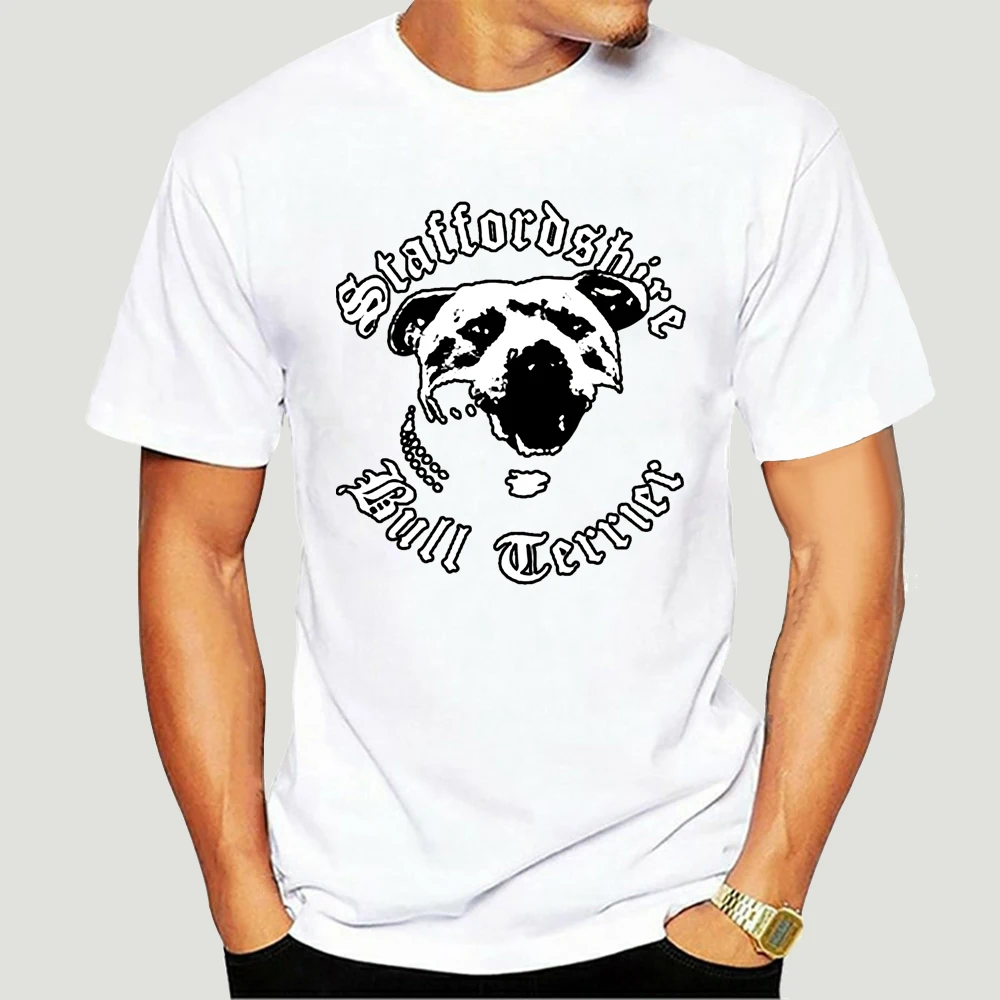 

funny t shirts Staffordshire Bull Terrier Dog Men's Fashion T-shirt 5909X