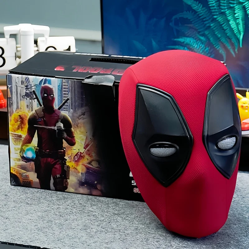 Дэдпул и Росомаха новинка 2024 гарнитура для косплея Marvel Дэдпула электрический