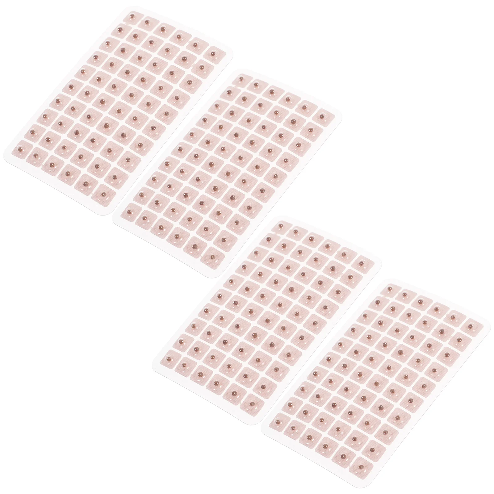 

1 Set 200Pcs Practical Ear Acupoint Patches Practical Ear Press (Light Yellow)