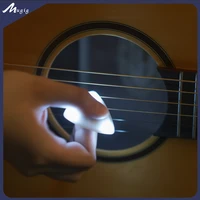 led guitar picks 1 0mm0 8mm0 6mm thickness plastic w high sensitivity led light for acoustic electric guitar use 3 colors