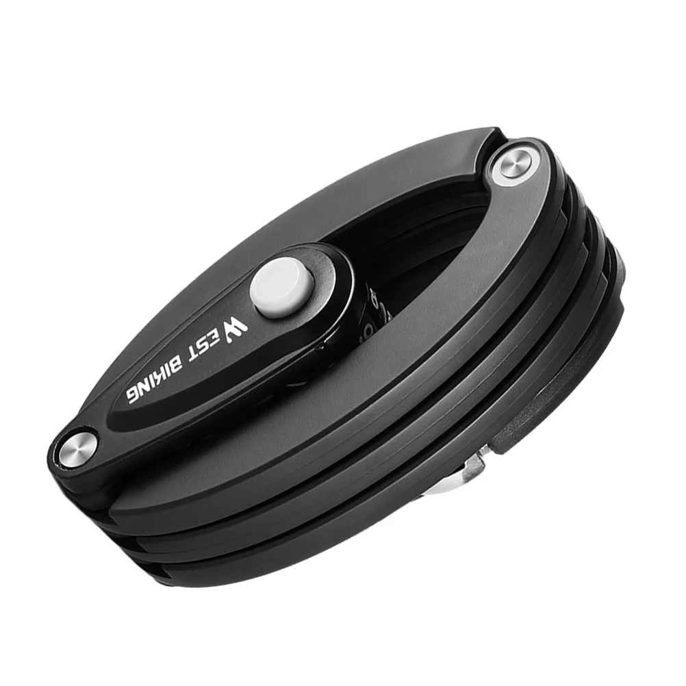 

Folding Lock Portable Bike Foldable Lock High Lock Anti Secure Guard for Bikes Scooters