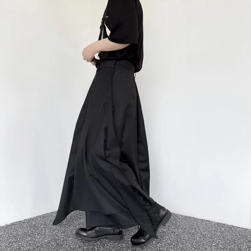 Женские и мужские брюки с широкими штанинами ENjoyce асимметричные дизайнерские