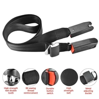 car auto adjustable child kids baby safety seat isofixlatch soft interface connecting belt fixing band strap anchor holder