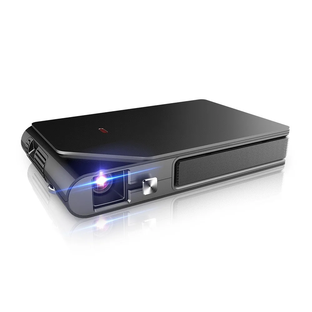 

2022 Portable mini home projector video LED T supports watching 3D movies mobile home theater projector