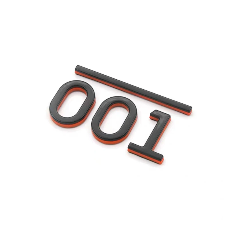 

Для ZEEKR 001 21-25 наклейки с эмблемой задней двери, модифицированные декоративные наклейки на задний багажник, аксессуары для стайлинга автомобилей