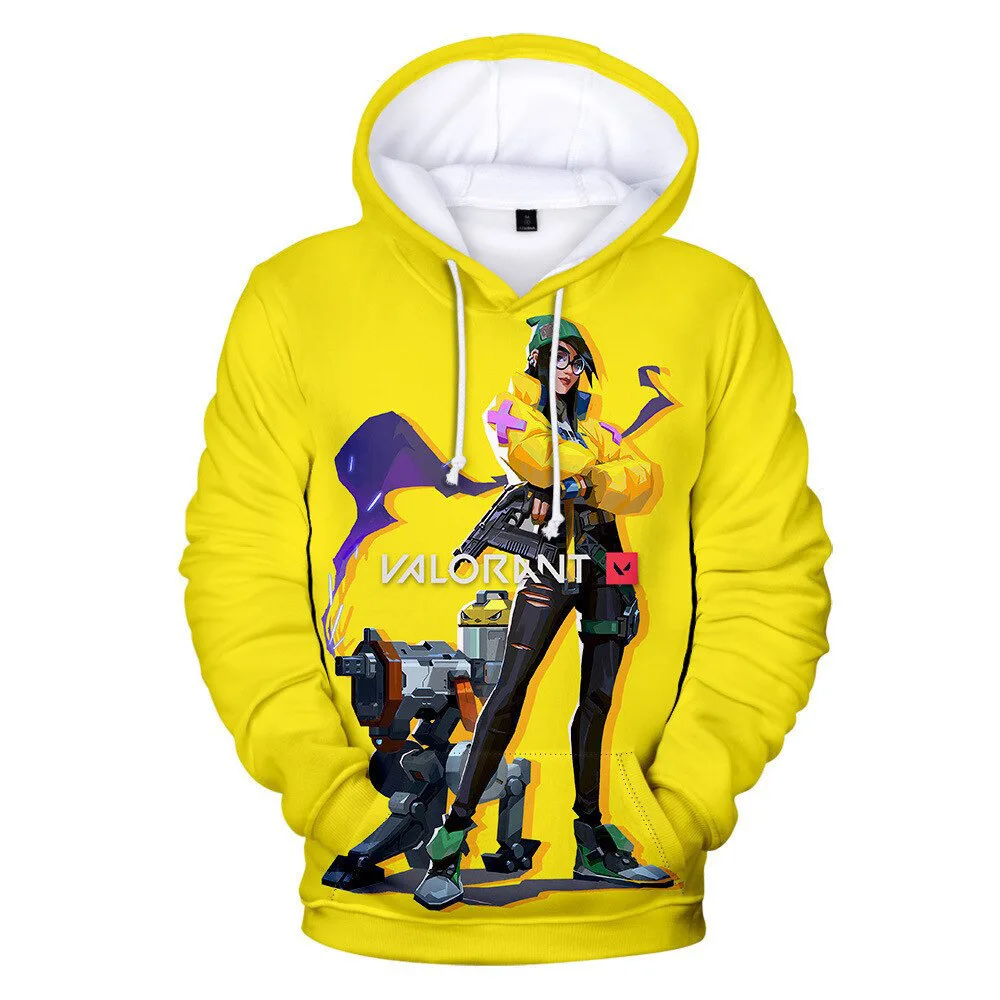 

Костюм для косплея из игры Valorant KAY/O Astra Yoru Skye Killjoy Reyna Raze, одежда для ролевых игр, пуловер с круглым вырезом, толстовка, пальто 2022