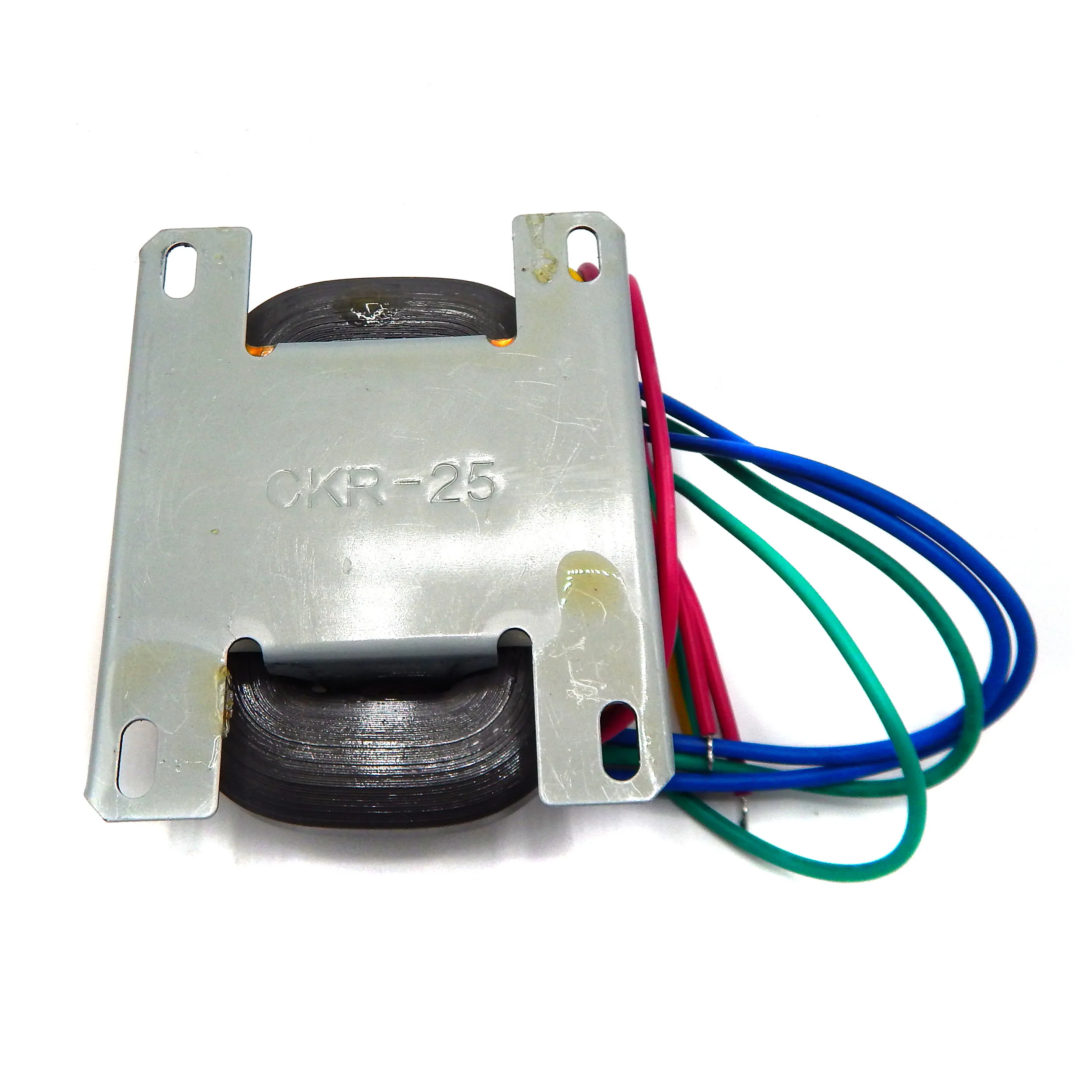 200 Вт R Тип Медный провод Экранированный Сердечник Трансформатор 0-115 В 0-14