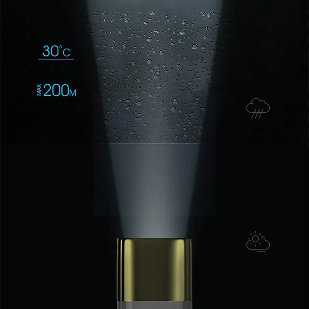 Портативный мини-фонарик с улыбающейся акулой мощный яркий внешний аккумулятор